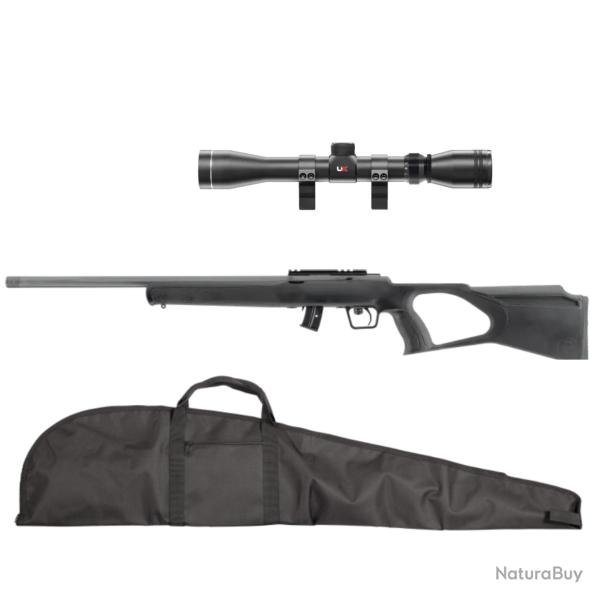 Wahoo ! Carabine Regent RBA 1 cal.22LR + Lunette 3-9x40 + Fourreau