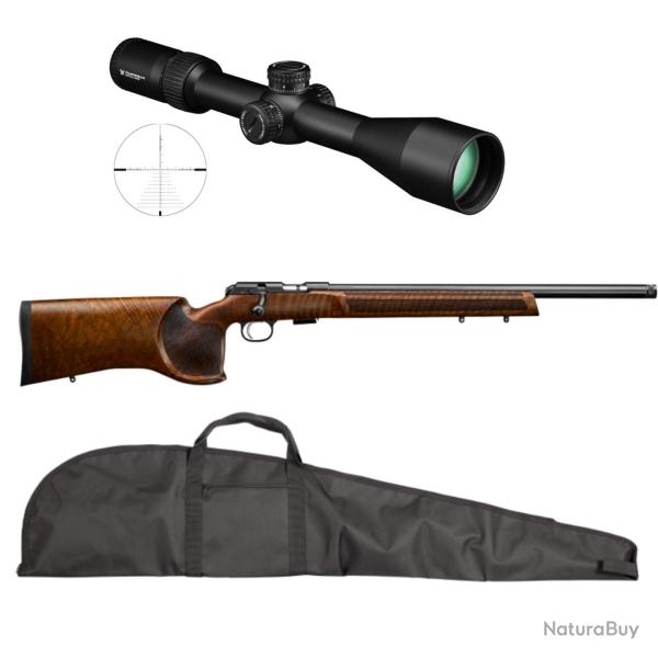 Wahoo ! CZ 457 Varmint MTR Match Cal.22LR + Lunette Vortex Diamondback Tactical 6-24x50 + Fourreau