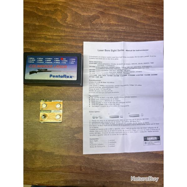 R�glage laser pour carabine 30 R blazer