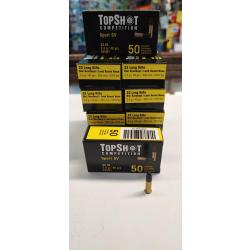 500 MUNITIONS TOPSHOT COMPETITION 22LR - 40GR SPORT SV- NEUF