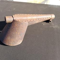 Cache flammes mitrailleuse Hotchkiss ww1