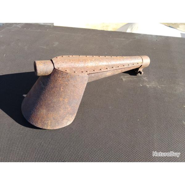 Cache flammes mitrailleuse Hotchkiss ww1