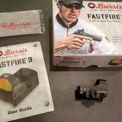 Burris Fastfire III - point rouge 3 moa