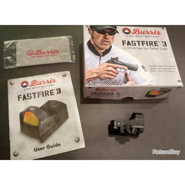 Burris Fastfire III - point rouge 3 moa