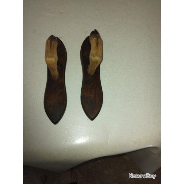 porte  fusil une arme pttes chevreuil