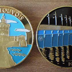 Medaille en Couleur Ile Oleron Fort Louvois