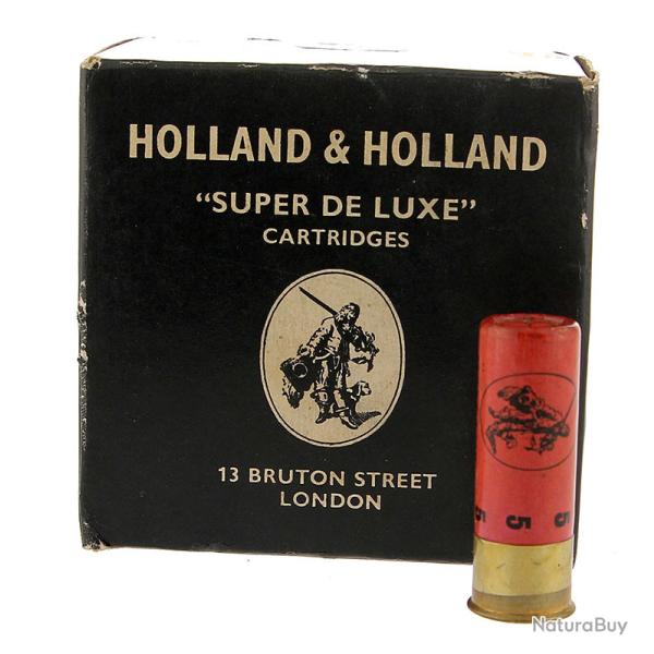 Boite de 25 cartouches calibre 12 Holland & Holland