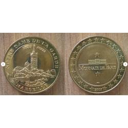 Medaille Marseille Monument Notre Dame de la Garde 2007 Monnaie de Paris