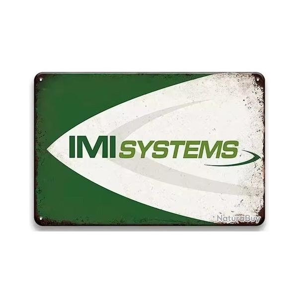 Plaque d�corative vintage imi systems LIVRAISON GRATUITE