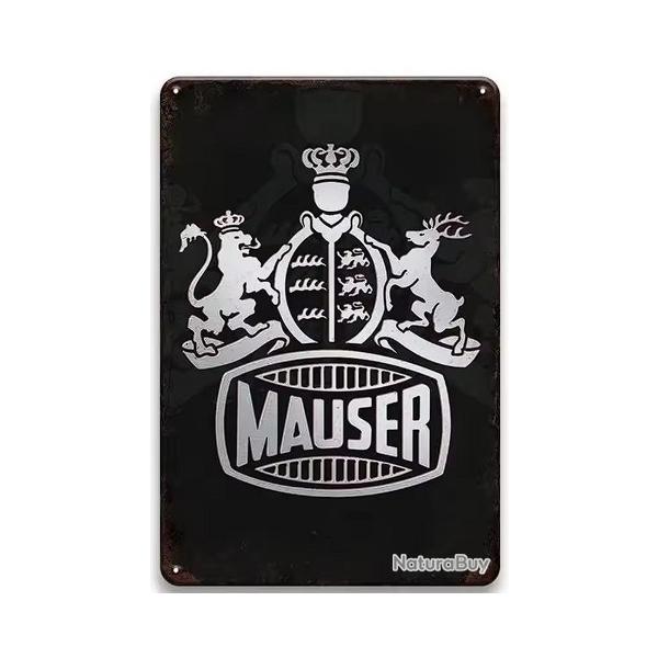 Plaque d�corative vintage mauser LIVRAISON GRATUITE