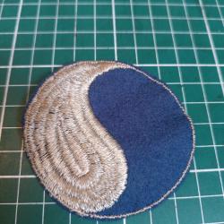 [RARE] Insigne 29th Infantry Division US "Blue and Gray" - Fabrication WWI