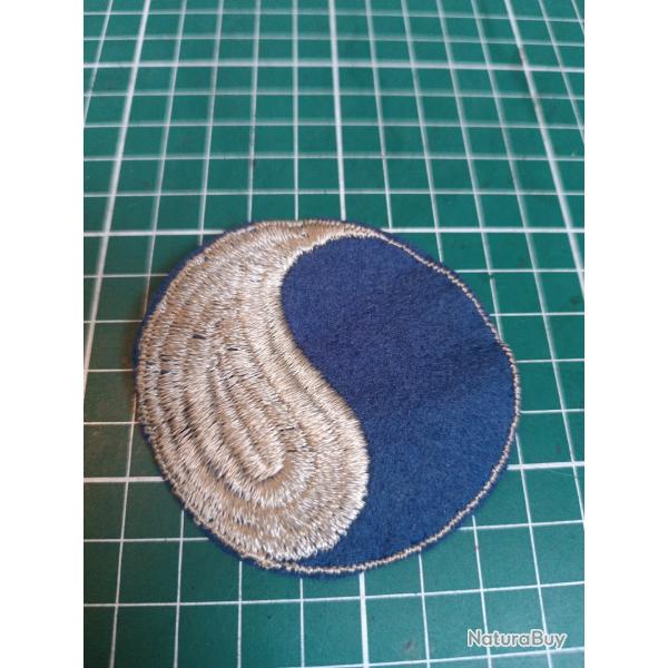 [RARE] Insigne 29th Infantry Division US "Blue and Gray" - Fabrication WWI