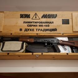 Kalashnikov Saiga MK-103 &eacute;dition limit&eacute;e 'Spirit of Tradition"