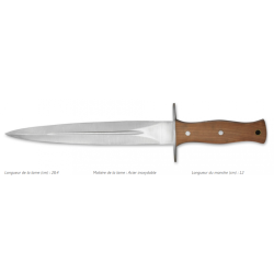 DAGUE EN TECK (39 cm)