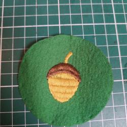 Rare Insigne US WWI - 87th Infantry Division "Acorn"