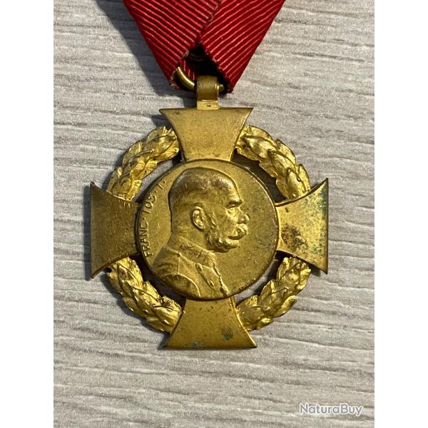 m�daille comm�morative de l'empereur Fran�ois Joseph