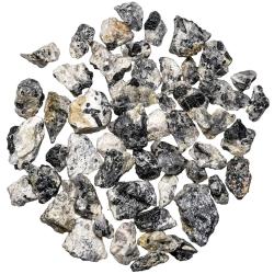 Pierres brutes quartz avec tourmaline noire - 1 &agrave; 3 cm - 100 grammes