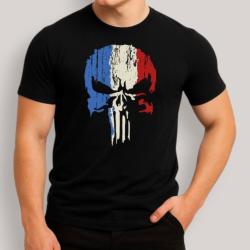 T-shirt Noir Punisher France