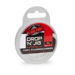 FOX RAGE STRIKE POINT DROP N JIG FLURO 0,25MM 4,25KG 40M TRAMPARENT FOX RAGE
