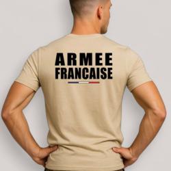 T-shirt Beige Coyote Arm&eacute;e Fran&ccedil;aise