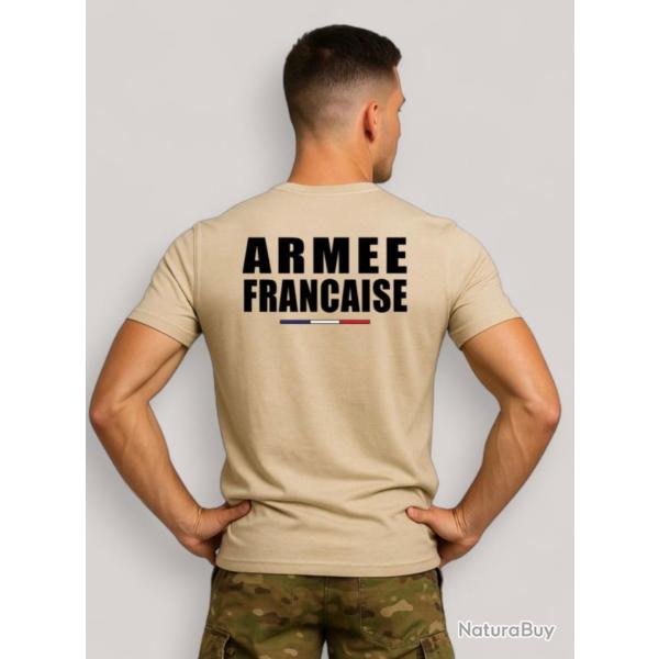 T-shirt Beige Coyote Arm�e Fran�aise
