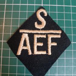 [RARE] Insigne US - A.E.F. Siberia (Corps Exp&eacute;ditionnaire en Sib&eacute;rie)