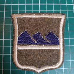 [RARE] Insigne 80th Infantry Division "Blue Ridge" - Fabrication Fran&ccedil;aise WWI
