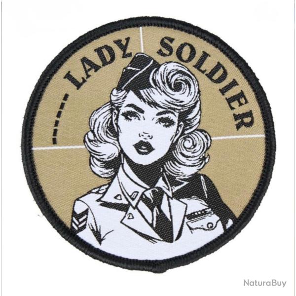 PATCH LADY SOLDIER PRINT