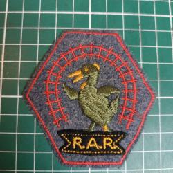 [RARE] Insigne Railway Artillery Reserve (R.A.R) - "Canard sur Rails" - WWI