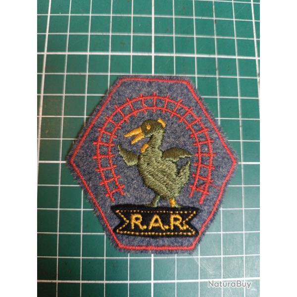 [RARE] Insigne Railway Artillery Reserve (R.A.R) - "Canard sur Rails" - WWI