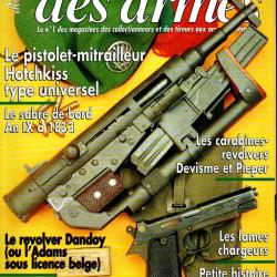 gazette des armes 321 carabine mitrailleuse hotchkiss c.m.h.2, lance message kampfpistole z,