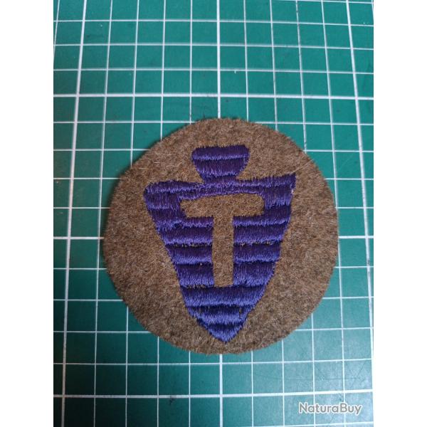 [RARE] Insigne 36th Infantry Division "Texas" - Pointe de Fl�che & "T"