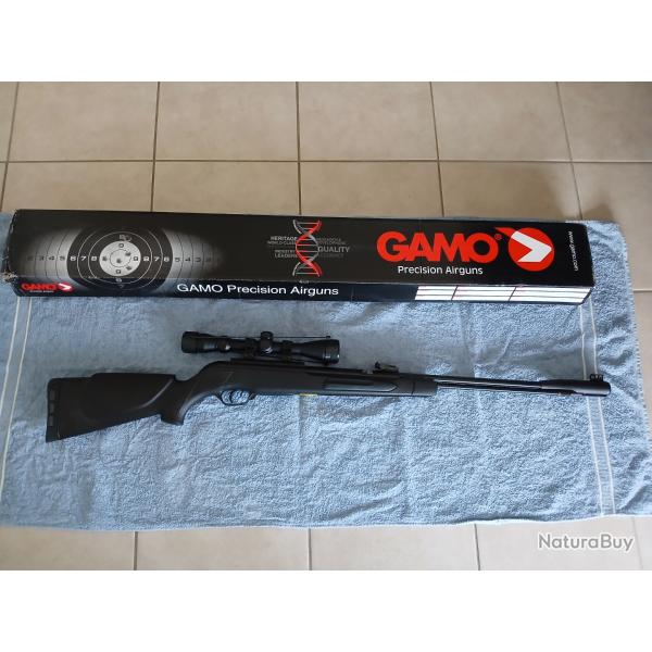 Carabine Gamo CFX synth�tique � canon fixe calibre 4.5 mm (19,9 Joules) comme neuve.