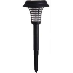 Lampe Solaire LED Anti-Moustiques - Blanc Anti-UV - Autonomie 6 &agrave; 8h
