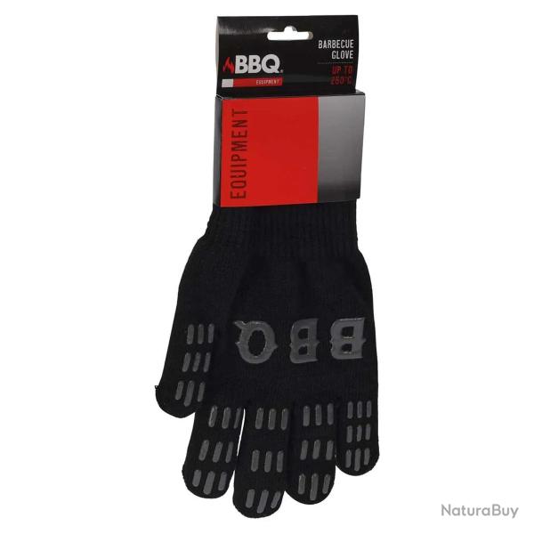 Gants de protection barbecue en Kevlar et silicone - R�sistance jusqu'� 500�C