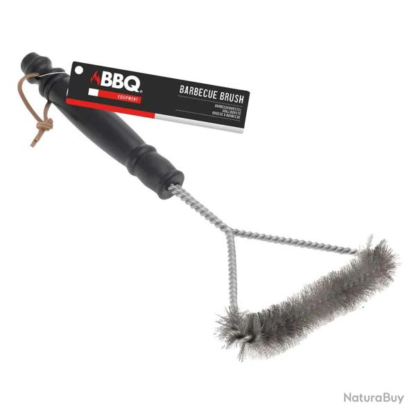 Brosse triangulaire nettoyage barbecue - 30 cm