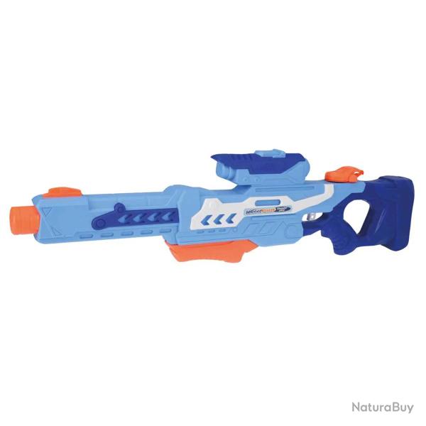Pistolet � eau 120cl - Bleu - 75 cm - Action pompe pour enfants