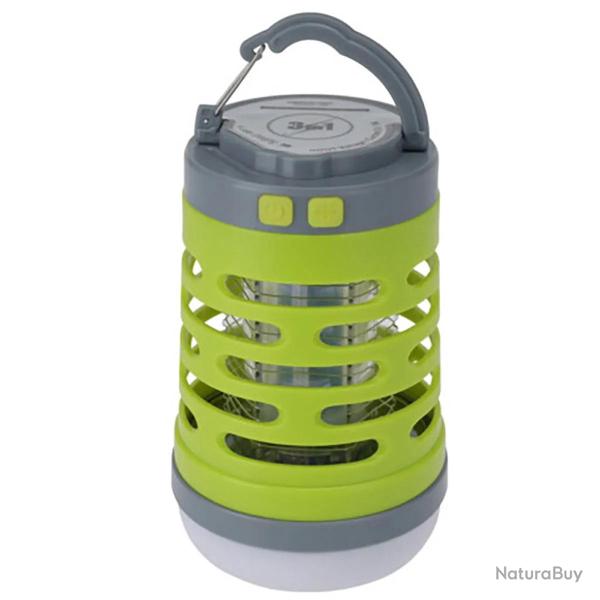 Lampe anti-moustiques 3 en 1 - Lanterne UV rechargeable USB-C