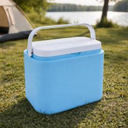 Glaci&egrave;re 10L Bleue - Int&eacute;rieur Blanc - Plastique Rigide