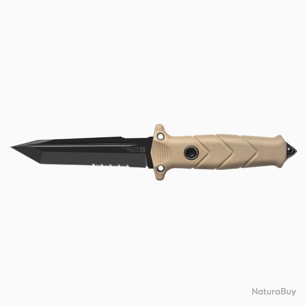 Kit Couteau Tactique Vengeur PA6 + �tuis + affuteur Coyote