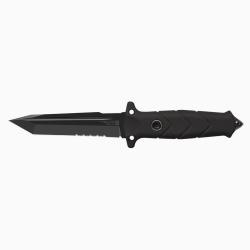 Kit Couteau Tactique Vengeur PA6 + &eacute;tuis + affuteur Noir
