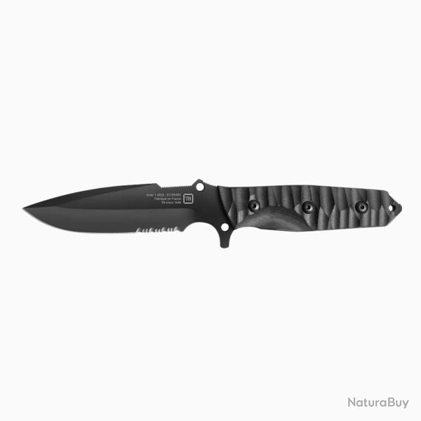 Couteau Maraudeur - Serration - G10 Noir