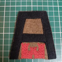 Insigne US WWI - First Army (1&egrave;re Arm&eacute;e) - Corps du G&eacute;nie (Engineers) - Rare