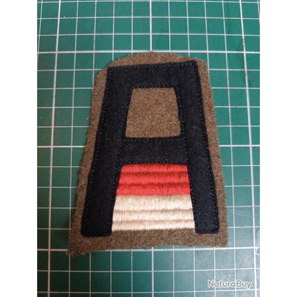 Rare Patch US WWI - First Army Artillery (1�re Arm�e) - Original 1918 Feutre