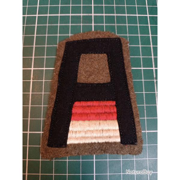 Rare Patch US WWI - First Army Artillery (1�re Arm�e) - Original 1918 Feutre (2)