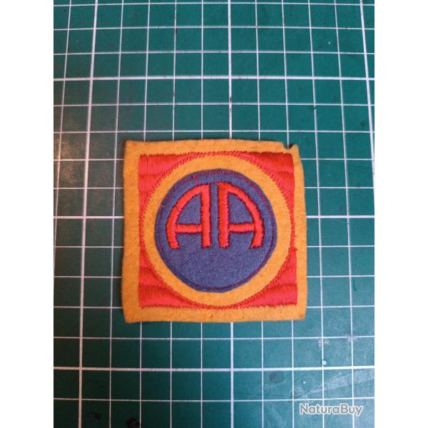 Insigne US WWI - 82�me Division d'Infanterie "All American" - Rare