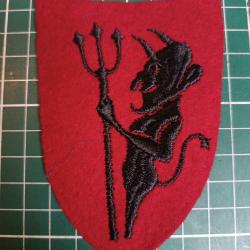 Insigne US WWI - 370th Infantry Regiment - "Black Devils" (93rd Div) - TRES RARE