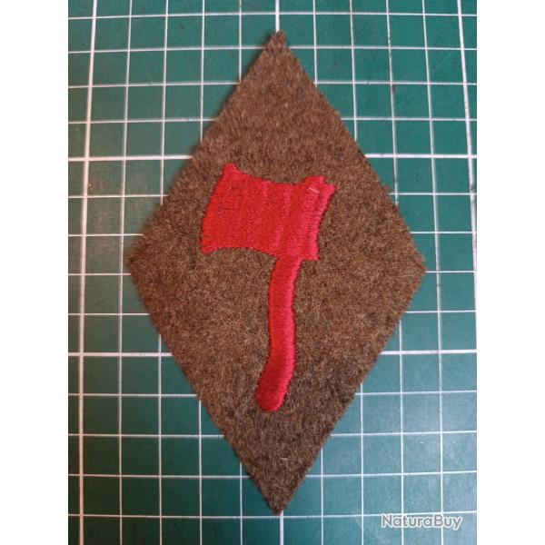 Insigne US WWI - 84�me Division d'Infanterie - "Lincoln" / "Railsplitters"