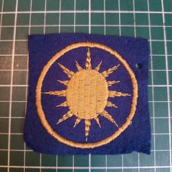 Insigne US WWI - 40&egrave;me Division d'Infanterie - "Sunshine Division"