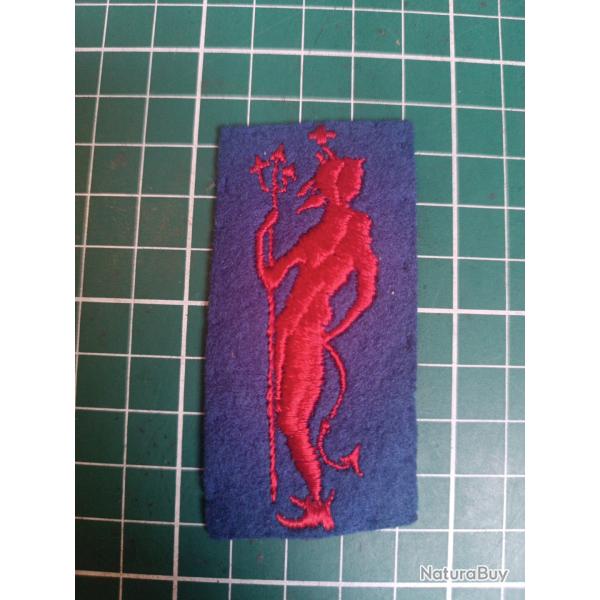 Insigne US WWI - 5th Machine Gun Battalion - 2nd Division - "Red Devil"